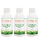 Dr Wheatgrass (pakk 3) Supershots (30 päeva pakkumine) - Nisuheina ekstrakt pudelis, tugevam kui värske Nisuheina mahl ja pulber
