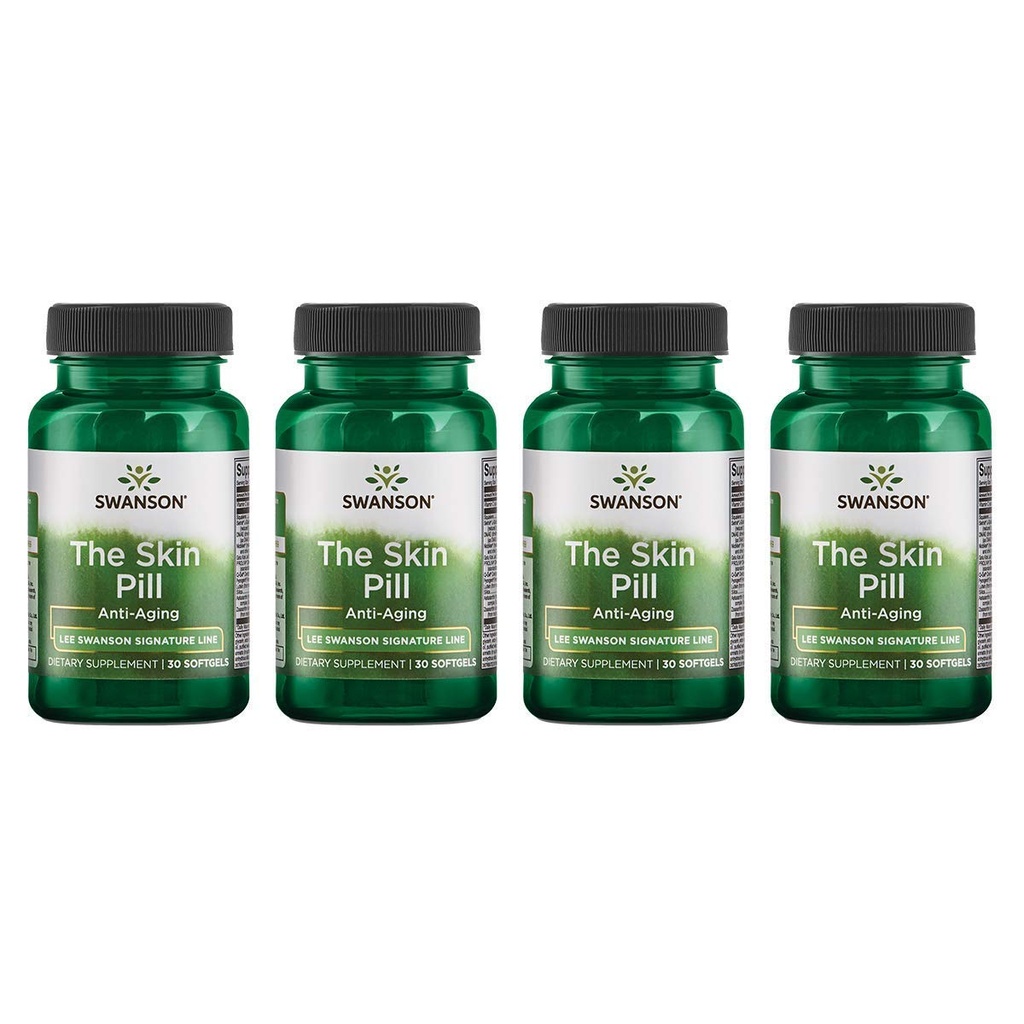 Swanson Signature Line Skin Pill 30 Softgels (4 Pack)
