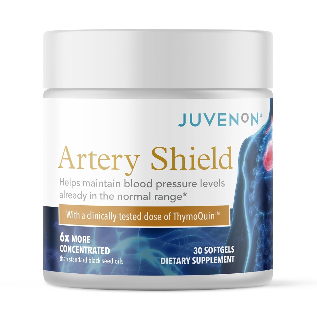 Juvenon Artery Shield - täiendus musta seemne õliga