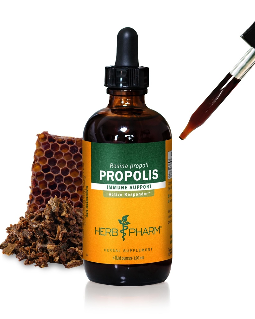 Herb Pharm Propolis Vedelik Ekstrakt immuunsüsteemi toetuseks - 4 Ounce