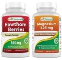 Parim Naturals Hawthorn Berry 565 mg ja magneesiumglütsinaat 425 mg