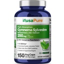 Gymnema Sylvestre, Non-GMO, Vegan, 250mg, 150 Veg Capsules - 150 Servings