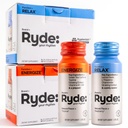 RYDE kaadrid | Energize + Lõdvestu | Essential B vitamiinid, ženšenn, kummel ja kofeiin  Ze Nullkalorid, nullsuhkur | Pakend 16
