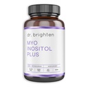 Dr Brighten Myoinositol Plus - arst formuleeritud suhe müo- ja D-Chiro-inositool toetada PCOS sümptomid, hormoonide tasakaal, tervislik munasarjade funktsiooni ja regulaarne menstruaaltsüklid