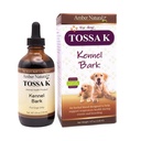 Amber NaturalZ Tossa K Kennel Bark Taimsed toidulisandid koertele ja kutsikatele | Koerte taimne segu hingamisteede terviseks | 4 Vedelik klaaspudel | Ülemaailmselt hangitud koostisosad | Valmistatud USA-s