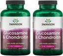 Swanson Glükosamiin & Chondroitin Combo 500/250 Milligrams 200 kapslit (2 pakendit)