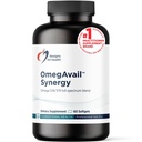Designs for Health OmegAvail Synergy - Omega Complex täiskasvanutele - Omega 3-6-7-9 Rasvhapped Borage ja Macadamia Oil + Triglütseriid (TG) Kalaõli DHA & EPA (60 Softgels)
