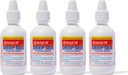 MAJOR Deep Sea Premium soolalahus - nina niisutav pihusti kuivuse ja ärrituse leevendamiseks - naatriumkloriid 0,65% - 1,5 Fl. Oz (4 pakend)