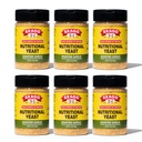 Bragg Nutritional Pärm röstitud küüslaugu hooajaline - (6 Pack) 3 oz - piimavaba parmesani juustu asendaja - ideaalne salatitele, pastadele, popkornile ja muule