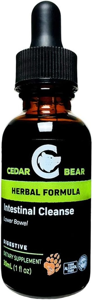 Seedrikaru soolestik puhastab vedelat taimset toidulisandit, mis muudab seedetrakti keskkonda, võimaldades kasulikul taimestikul jahtuda 1 Fl Oz