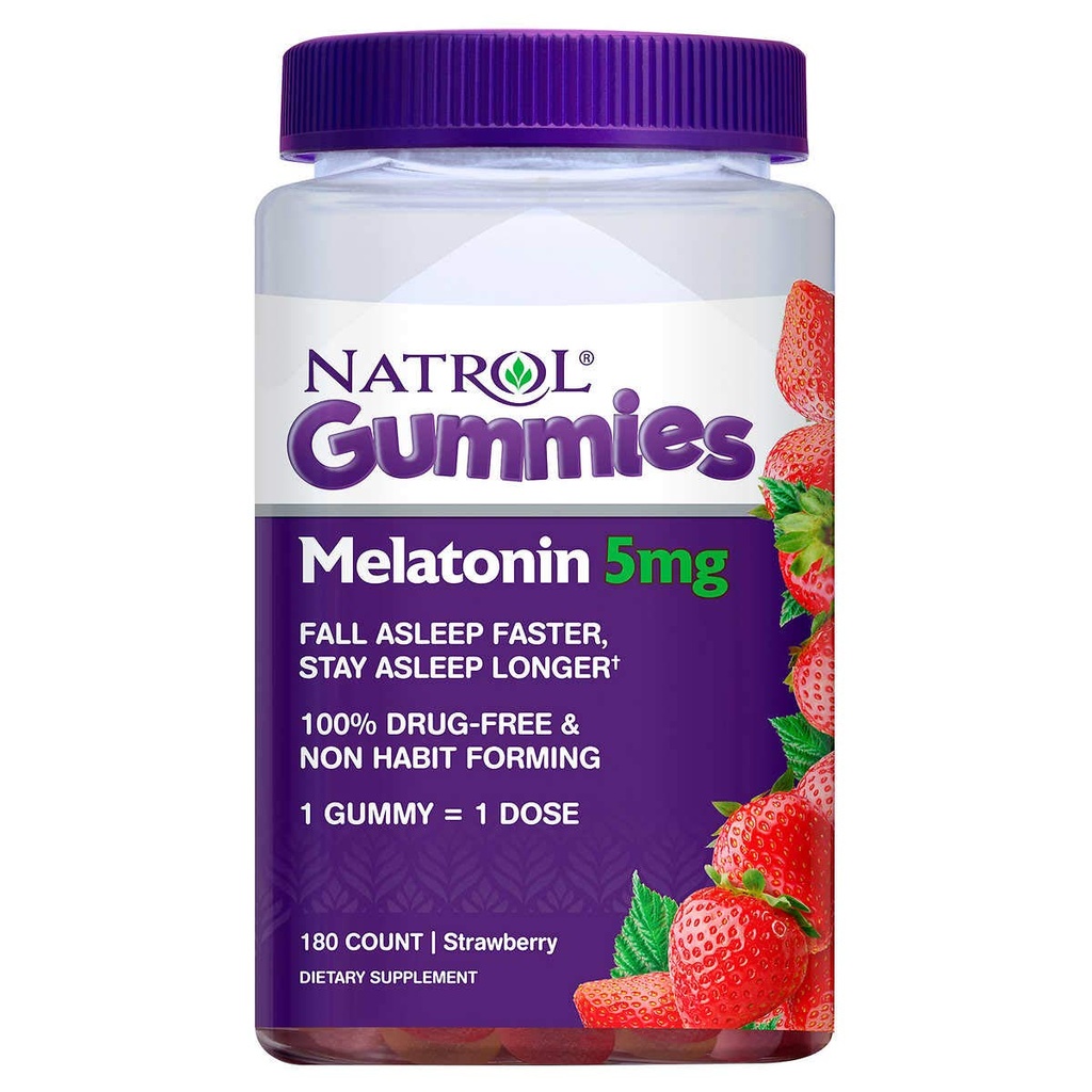 Natrol Melatoniin 5 mg 180 Gummies