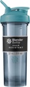 BlenderBottle Shaker Bottle Pro seeria sobib ideaalselt valgu raputamiseks ja eeltreeninguks, 32-kordne, Cerulean Blue