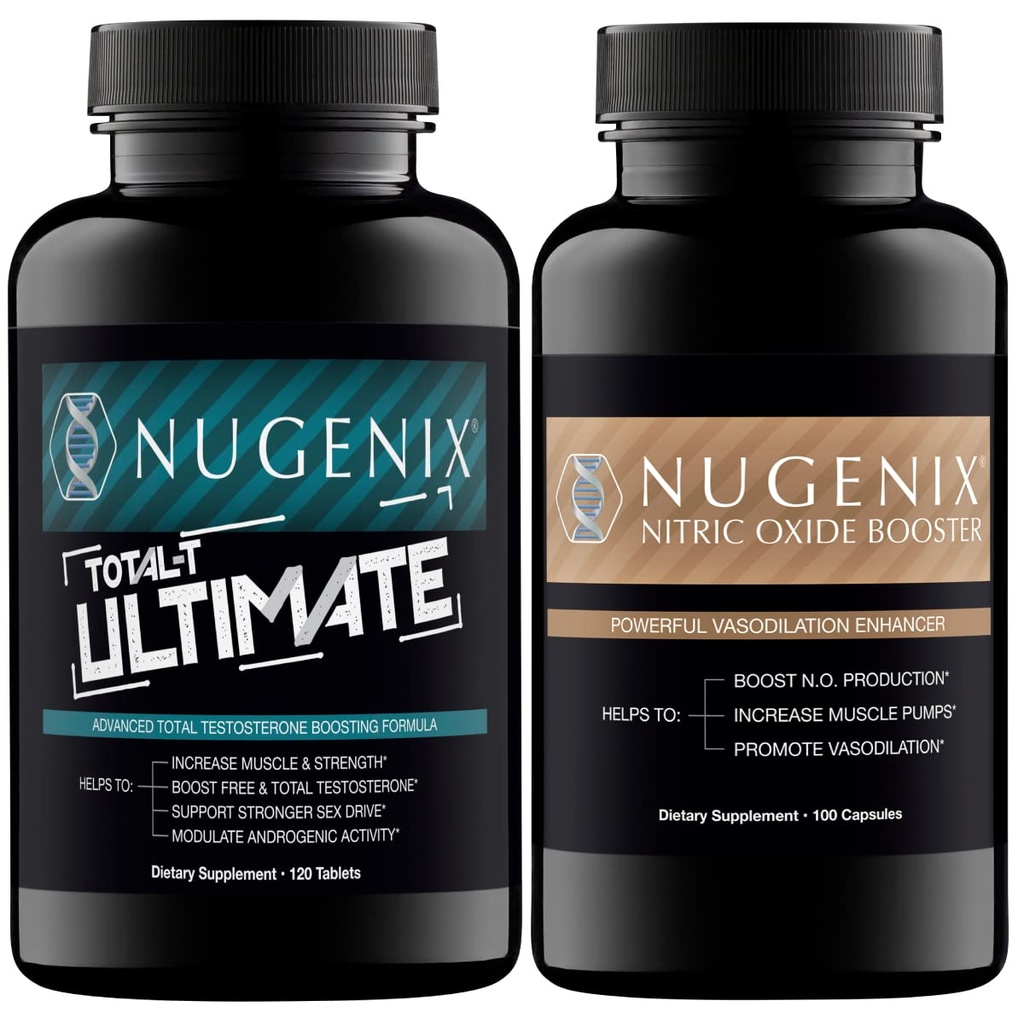 Nugenix Total-T Ultimate testosterooni Booster meestele ja lämmastikoksiidi Booster meestele