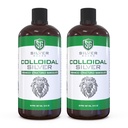 ** Täiustatud kolloidhõbevedelik – Ultimate Immune Support Supplement | Immunity Boost & Immune Booster täiskasvanutele | Silver Water Solution for Immune Defense | 30 PPM Structured Silver | 2 Pack**