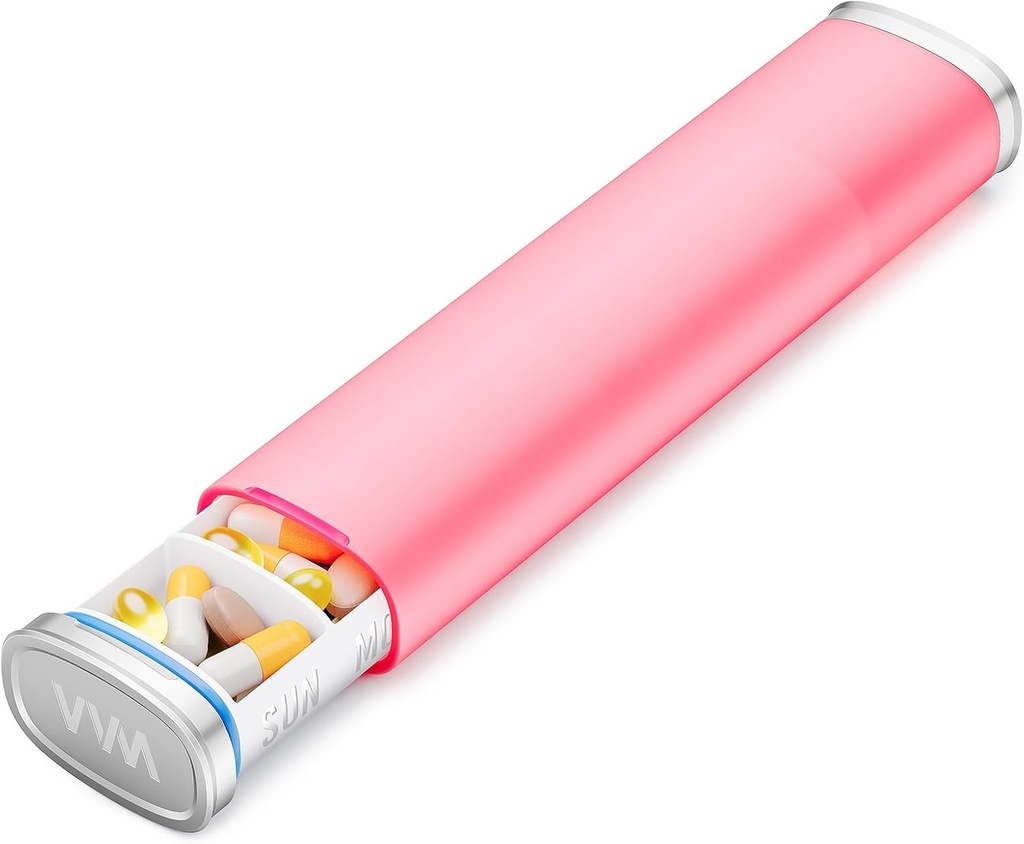Väike reisipillide korraldaja, kaasaskantav 7-päevane pillide karp, niiskuskindel pillide juhtum, iganädalane pillide korraldaja reisimine, vitamiinide meditsiinikorraldaja, toidulisandid