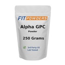 Alpha-GPC pulber 250 Grams, Non-GMO Alpha GPC Täiendus Koliinipulber, Vegan, Kolmanda osapoole testitud, Pre-Workout, Mälu ja Focus, Scoop