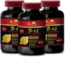 immuuntoetuse tabletid - METÜÜLKOBALAMIIN VITAMIIN B-12 5000 - vananemisvastane lisand naistele, parimad energialisandid, vastupidavus, immuuntoetuse kapslid, vitamiin b 12 ainevahetus - 3 Bot 180