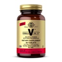 Solgar Formula VM-75, 60 tabletti - multivitamiin kelaatsete mineraalidega - vitamiin A, B6, B12, C, D, E - biotiin, magneesium, kaltsium, raud, tsink - vegan, gluteenivaba, piimavaba, Kosher - 60 portsjonit