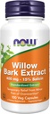 NOW Foods Supplements, White Willow Bark 400 mg 15% Salicin, standardiseeritud ekstrakt, 100 Veg kapslid