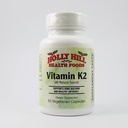 Holly Hill Health Foods, vitamiin K2, 60 taimetoitlast kapslit