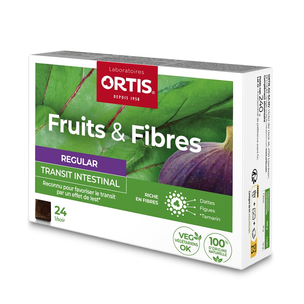 Ortis Fruits & Kiud Regulaarsed 24 Cubes
