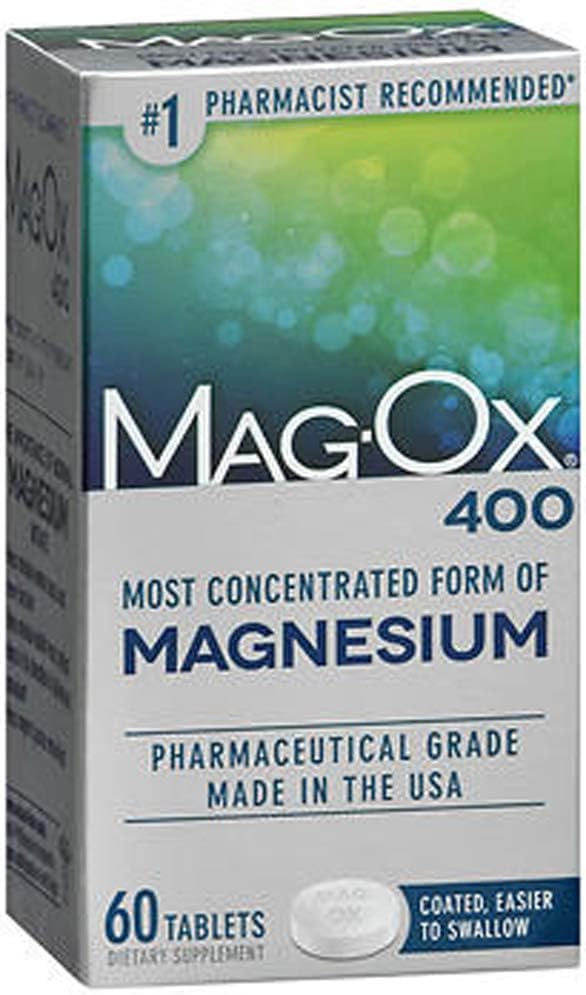Mag- Ox 400 Magneesium , tabletid 60 igaüks ( pakendis 3 )