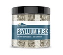 Maapealsed elemendid Psyllium Husk 200 kapslid, puhas ja lahjendamata, lisaaineteta