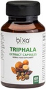 bixa BOTANICAL Ayurveda looduslik taimelisandi Triphala ekstraktkapsel tervisliku seedimise ja toitainete imendumise jaoks (Amla + Haritaki + Bibhitak) (60 loend (1. pakk))