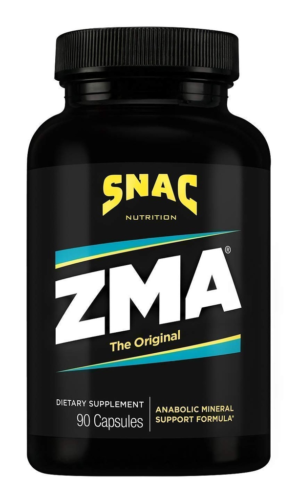SNAC ZMA originaalne taastumine ja une lisand, soodustab lihaste taastumist, immuunsüsteemi tuge ja taastavat une tsingi, magneesiumi ja B6-vitamiiniga (90 Veggie kapslit)