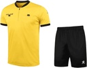 KELME Pro Soccer Referee Jersey Uniform Short Sleeve - sisaldab ref särgi ja lühikesed püksid