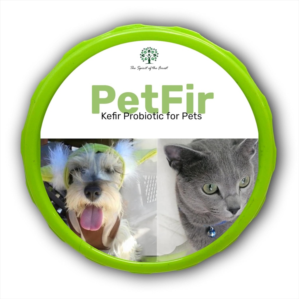 Petfir Pack Kefir koertele ja kassidele Lisandid Lemmikloomad probiootiline koer Täpsem probiootiline valem koerale (85 gr)