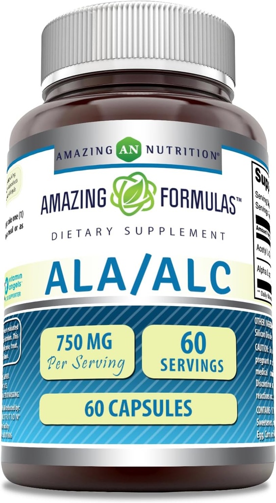 Hämmastav toitumine Ala / ALC 750 Mg 60 loend