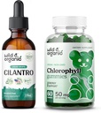 Wild & Organic Cilantro Tinktuur 2 fl oz & Chlorophyll Gummies