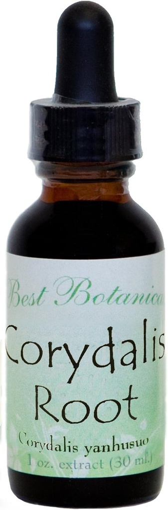 Parim botaanika Corydalis Root Extract 1 oz.