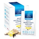 Equilife Daily Nutritional Support, All-in-One Multivitamiini Meal Asendamine, Puhas Vanilla Maitse, 15G Taimeproteiin, Toetab üldist heaolu, sealhulgas energia, seedimine ja nahk, 14 paketti
