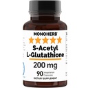 MONOHERB S-atsetüül L-glutatioon 200 mg - 90 taimekapslit