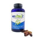 MyVitalC Pure ESS60 Extra Virgin Oliiviõli Softgel kapslid - kõrge tugevusega antioksüdant täiendada puhas oliiviõli - suukaudne täiendus - täiendused meestele ja naistele - 180 Softgels