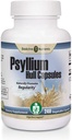 BIOAKTIIVSED TOITAINED Psyllium Plus - 60 kapslit - Suhkruvaba - Psyllium Husk Pulber Fiber kapslid - Psyllium Kestamütsid - Natural Fiber Supplement