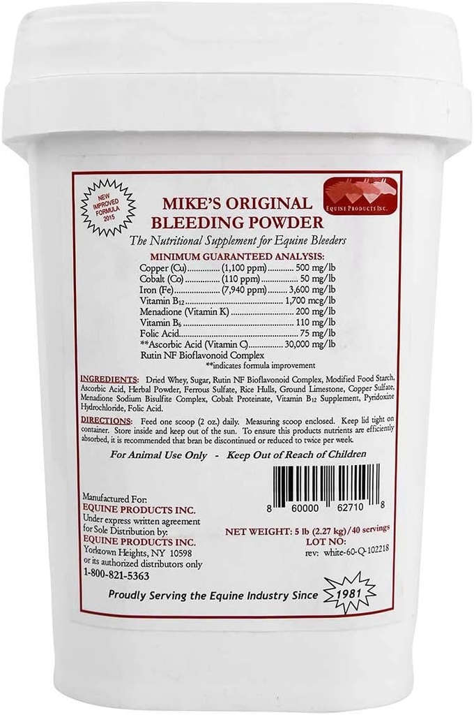 Equine Products Inc., Mikes Original Bleeding Powder 5 naela