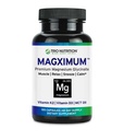 Trio Toitumine MagX Magneesiumglütsinaat, D3-vitamiin, K2-vitamiin ja MCT-õli | Kelaaditud magneesiumilisand | Rahulikkus, lõõgastumine ja taastumine | Ole hästi puhanud ja alusta oma päeva Magximumiga