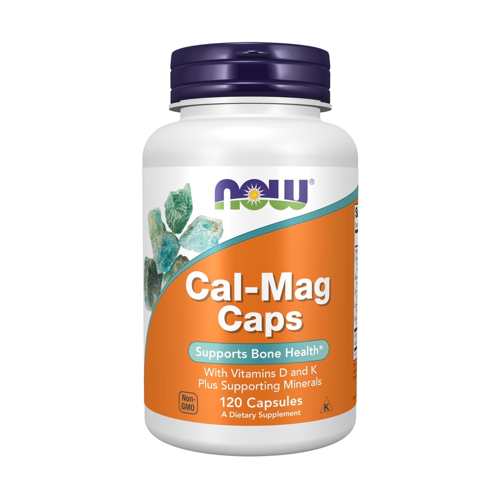 NOW Supplements, Cal-Mag tsink, vask, mangaan ja vitamiin D, 120 kapslit