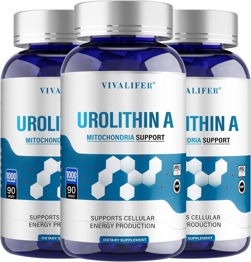 Urolitiin A Täiendus 1000 mg, 270 Softgels Võimas antioksüdantide kaitse, tervisliku vananemise ja mitokondriaalse tervise ja rakkude parandamise toetamine meestele ja naistele