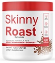 Kõhn röstitud - Kõhn röstitud kohv Täiustatud valem, Ametlik SkinnyRoast Orgaaniline pulber, Täiendustoetus Tervislik elustiil - Premium Natural Formula, 60 Servings 1 kuu