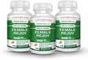 Naissoost Rejuv poolt Vadik maitsetaimed | Taimne ravi PMS Relief Supplement Premenstruaaltsükli toetus | Taimne valem kompleks menstruaalkramp ja perioodid | Looduslikult tasakaalu hormoonid (3 Pack)