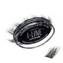 Lashify I-LineShort Pre-Mapped Gossamer, Easy DIY False ripsmed, et luua nurgaga välimus ja silmalainer efekt