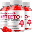 (3 Pack) Keto One Gummies Advanced Loss - ACV Gummies Maksimaalne tugevus, Keto One Keto Plus ACV Kaalujuhtimine Gummies Apple Siider Äädikas, Keto One Gummies Reviews B12 Keto + ACV (180 Gummies)