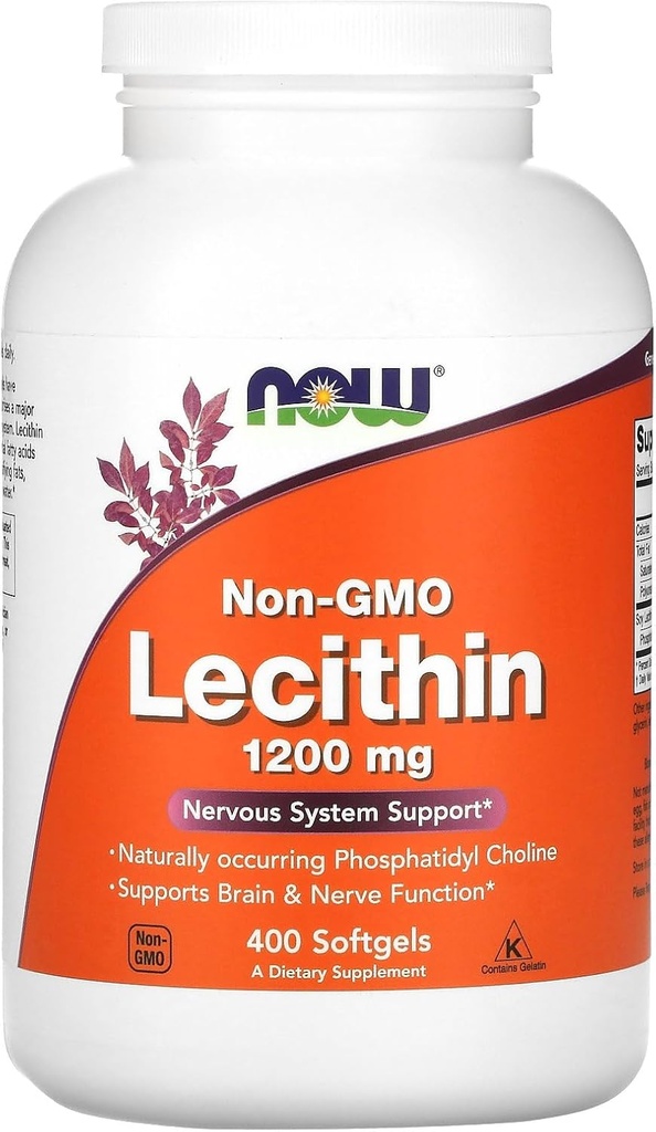 Letsitiin 19 Tera 1200 mg - Nüüd toidud - 400 - Softgel