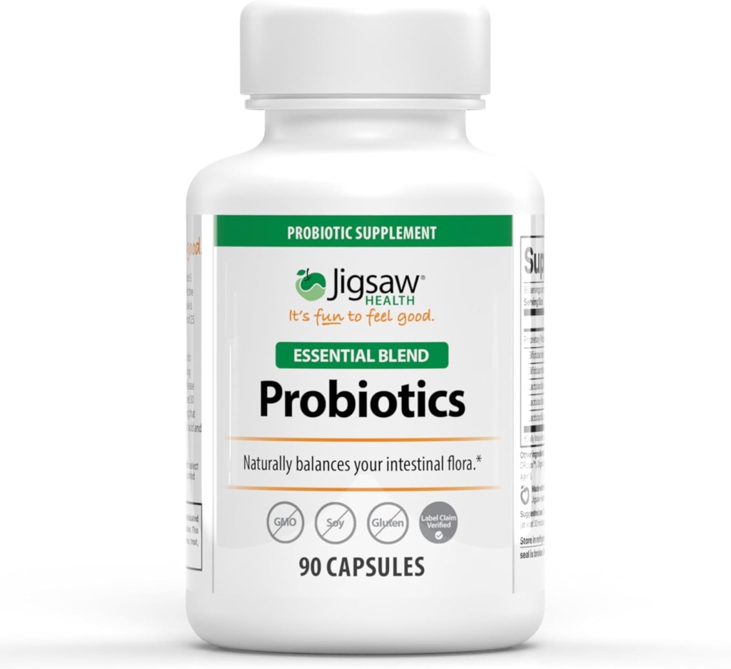 Jigsaw Health Probiootikumid Essential Blend | 90 kapslit