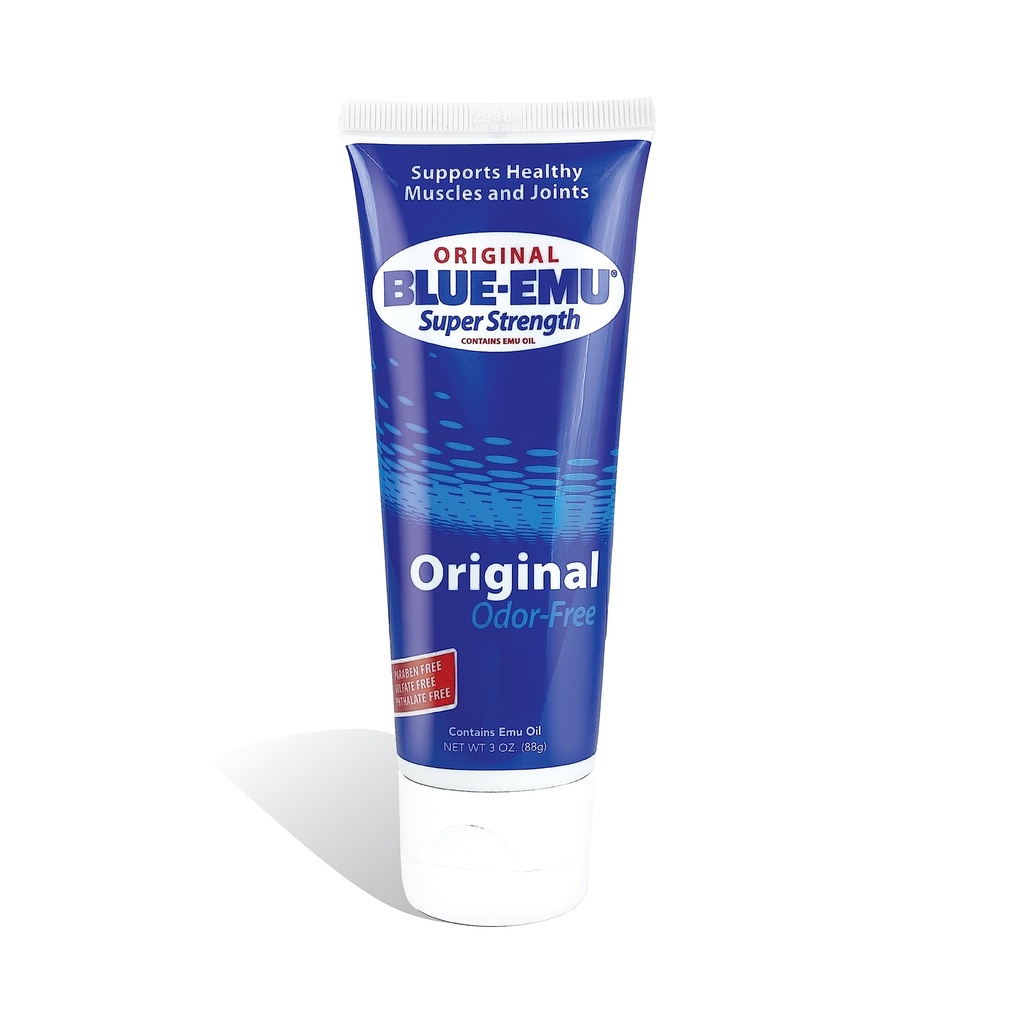 BLUE-EMU Original Super Strength Cream, rahustav lihased ja ühine tugi, 3 Oz