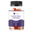 Rahulikult Wellness Sleep Well Gummies, ekstra tugevus Gummy melatoniiniga, Natural Sleep Support Supplement, 30 Count
